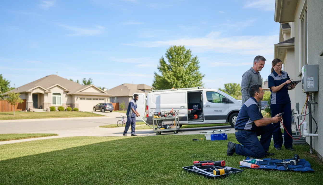 Tankless water heater service in Calexico, CA